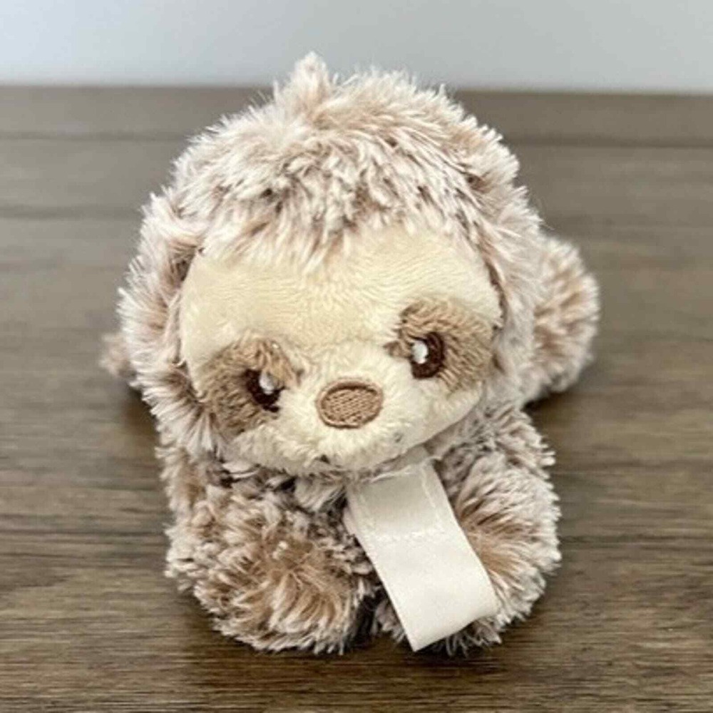 Raz Buddy Sloth Plush Pacifier Holder 5"